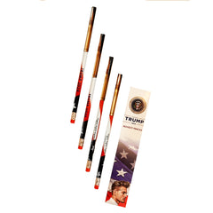 Trump 2024 Patriotic Bullet-Tip Pencils – 4 Pack